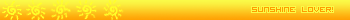 Sunshine lover