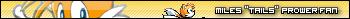 Miles "Tails" Prower Fan userbar